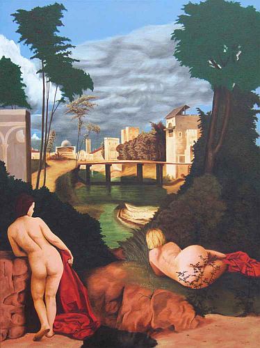 nach Giorgione, Gewitter